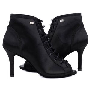 PORTDANCE | Black Satin women’s dance shoe